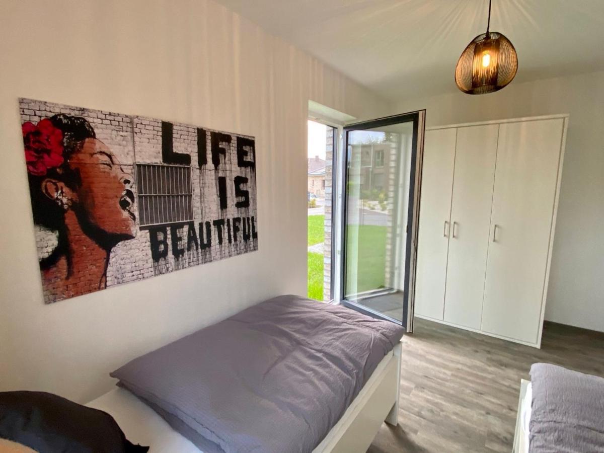 Ferienhaus Moin. Am Harkebruegger See Mit Sauna Barssel  Exteriér fotografie