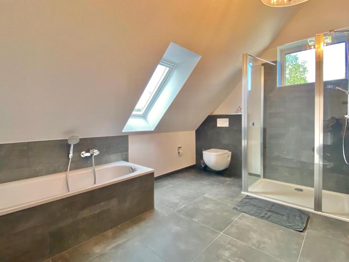 Ferienhaus Moin. Am Harkebruegger See Mit Sauna Barssel  Exteriér fotografie