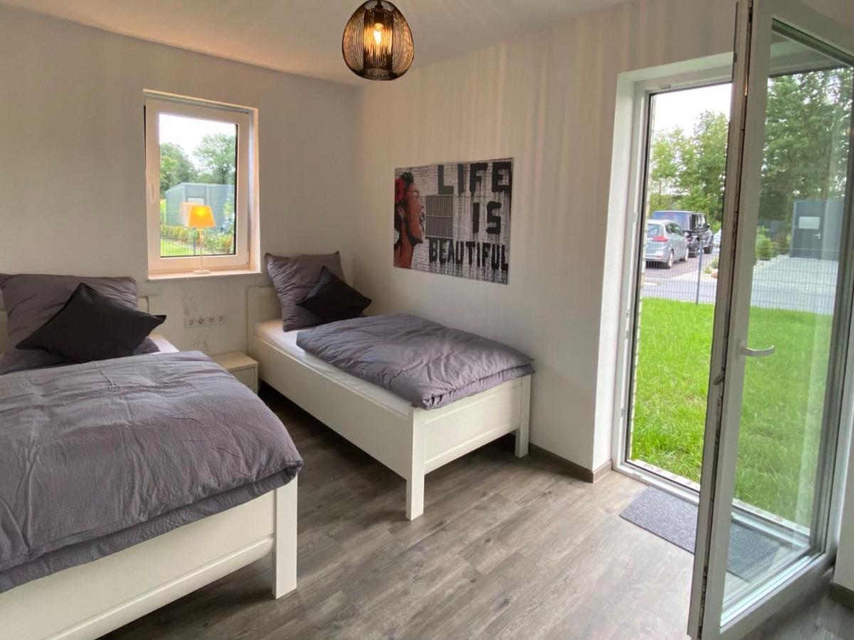 Ferienhaus Moin. Am Harkebruegger See Mit Sauna Barssel  Exteriér fotografie