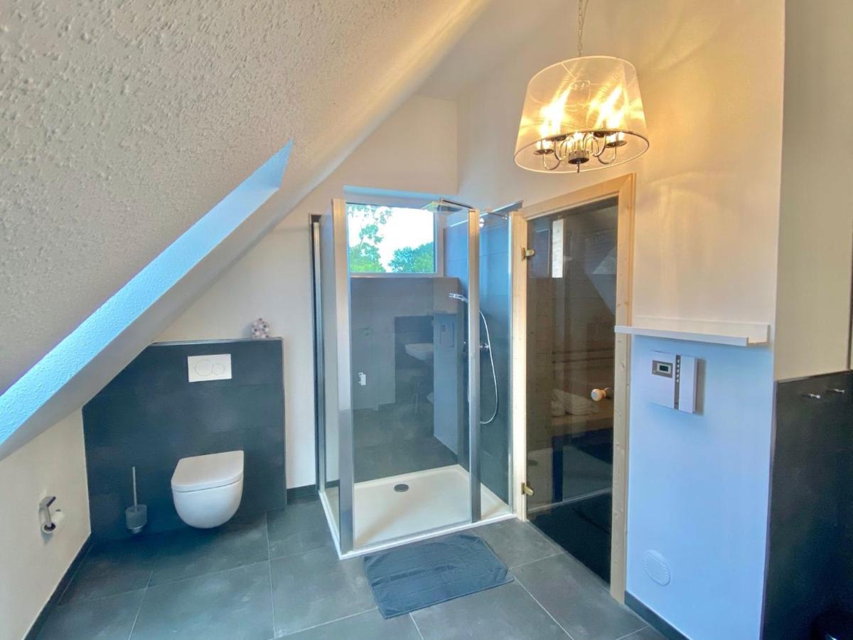 Ferienhaus Moin. Am Harkebruegger See Mit Sauna Barssel  Exteriér fotografie