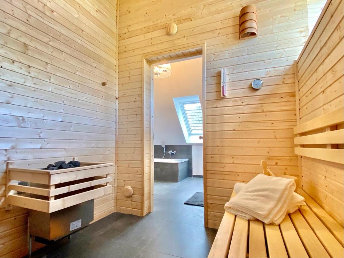 Ferienhaus Moin. Am Harkebruegger See Mit Sauna Barssel  Exteriér fotografie